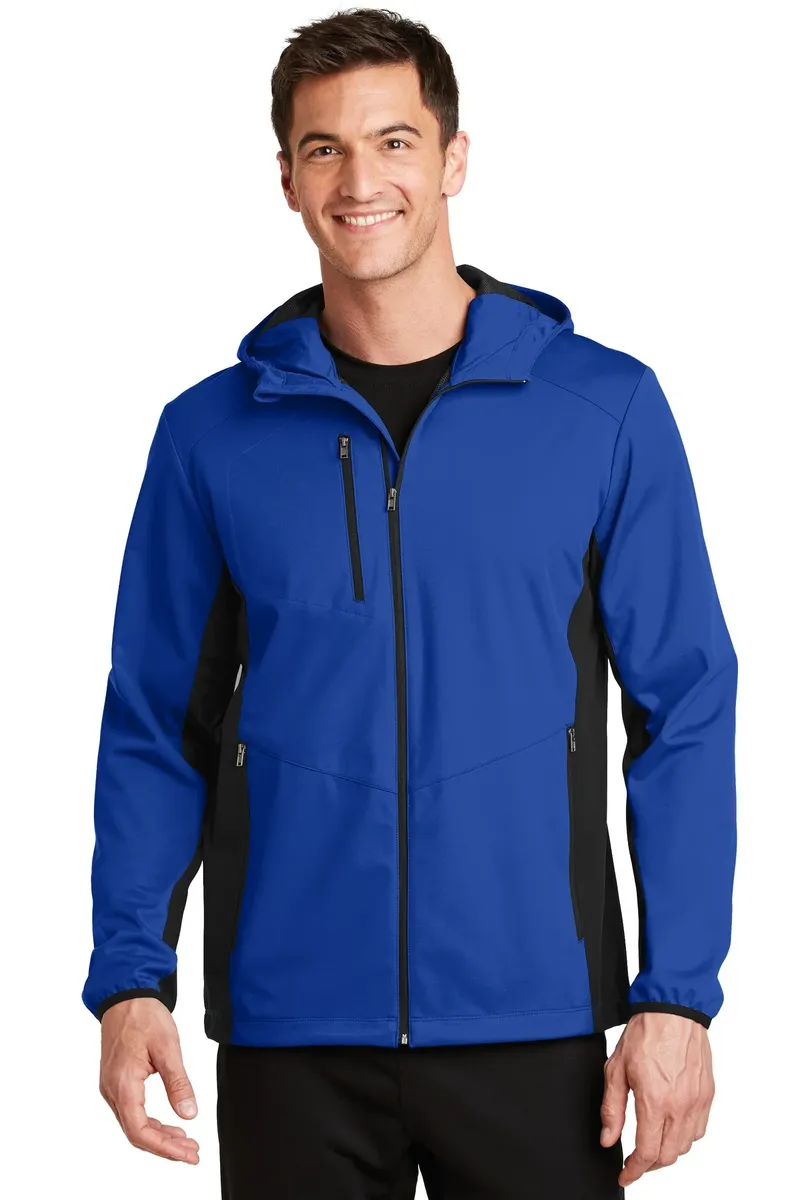Port Authority® Active Hooded Soft Shell Jacket. J719 - additional view 2