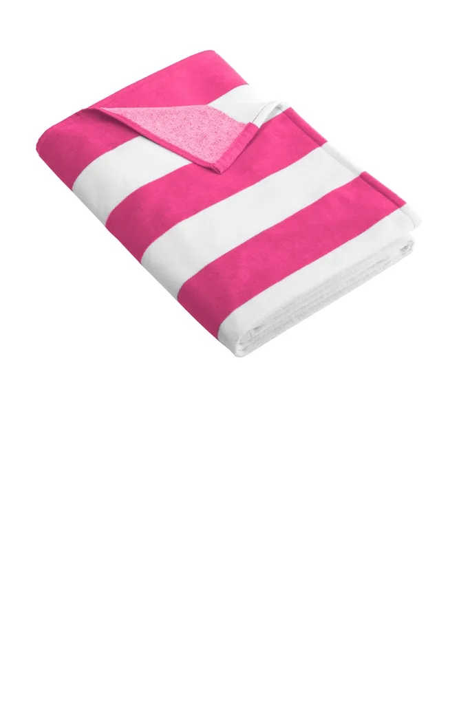 Port Authority® Cabana Stripe Beach Towel. PT43 - additional view 3