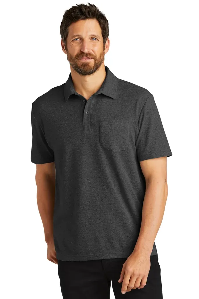 Port Authority® C-FREE® Cotton Blend Pique Pocket Polo K868 - additional view 1