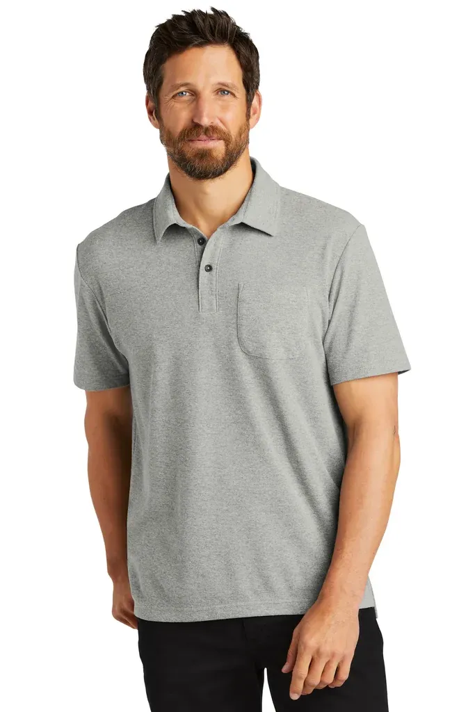 Port Authority® C-FREE® Cotton Blend Pique Pocket Polo K868 - additional view 6