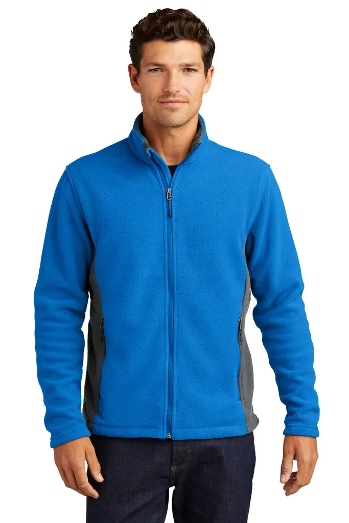 Port Authority® Colorblock Value Fleece Jacket. F216 - additional view 4