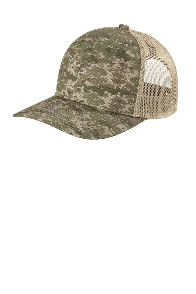 Port Authority ® Digi Camo Snapback Trucker Cap C114 - additional view 2
