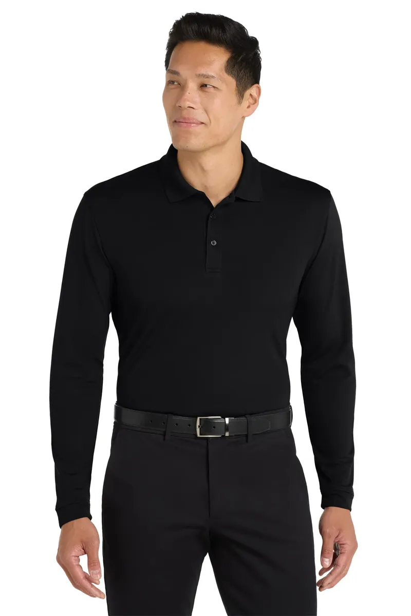 Port Authority ® Dry Zone ® UV Micro-Mesh Long Sleeve Polo K110LS - additional view 3