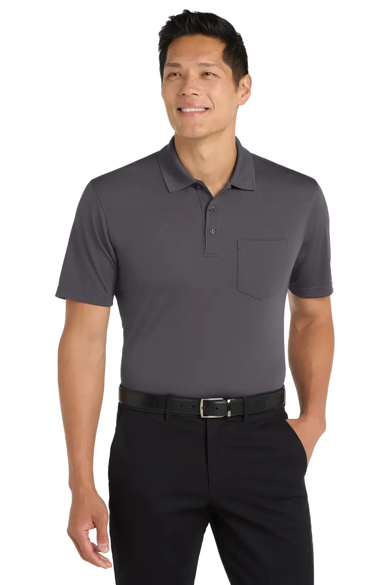 Port Authority® Dry Zone® UV Micro-Mesh Pocket Polo. K110P - additional view 1