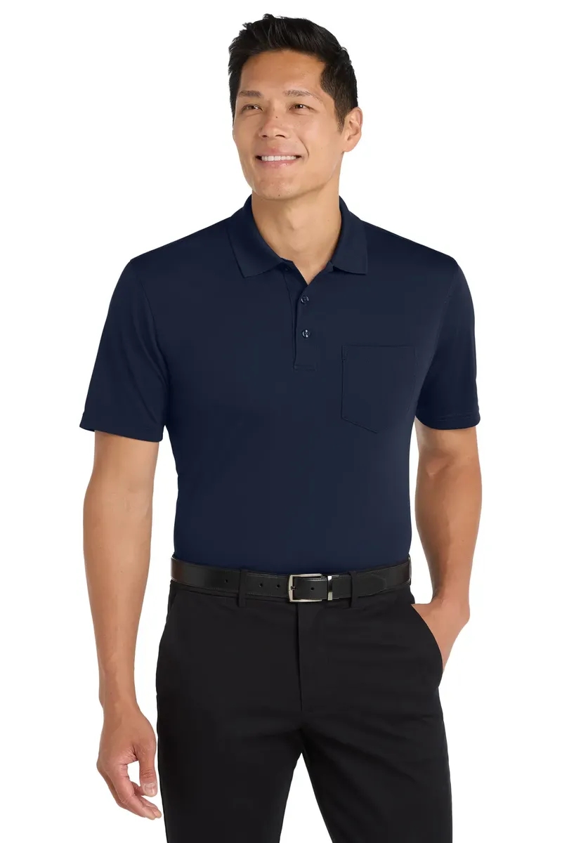 Port Authority® Dry Zone® UV Micro-Mesh Pocket Polo. K110P - additional view 2