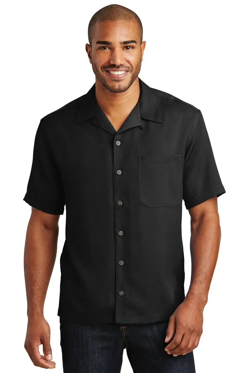 Port Authority® Easy Care Camp Shirt.  S535 - additional view 1