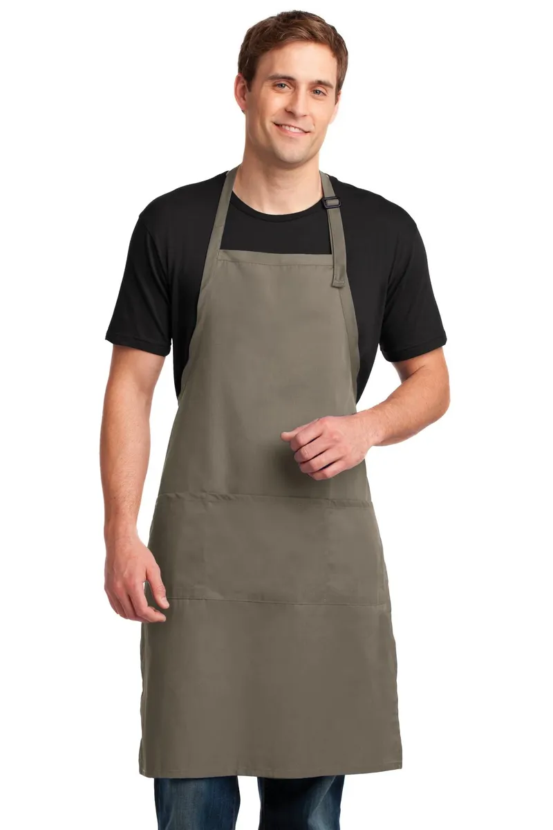 Port Authority® Easy Care Extra Long Bib Apron with Stain Release. A700 - additional view 3
