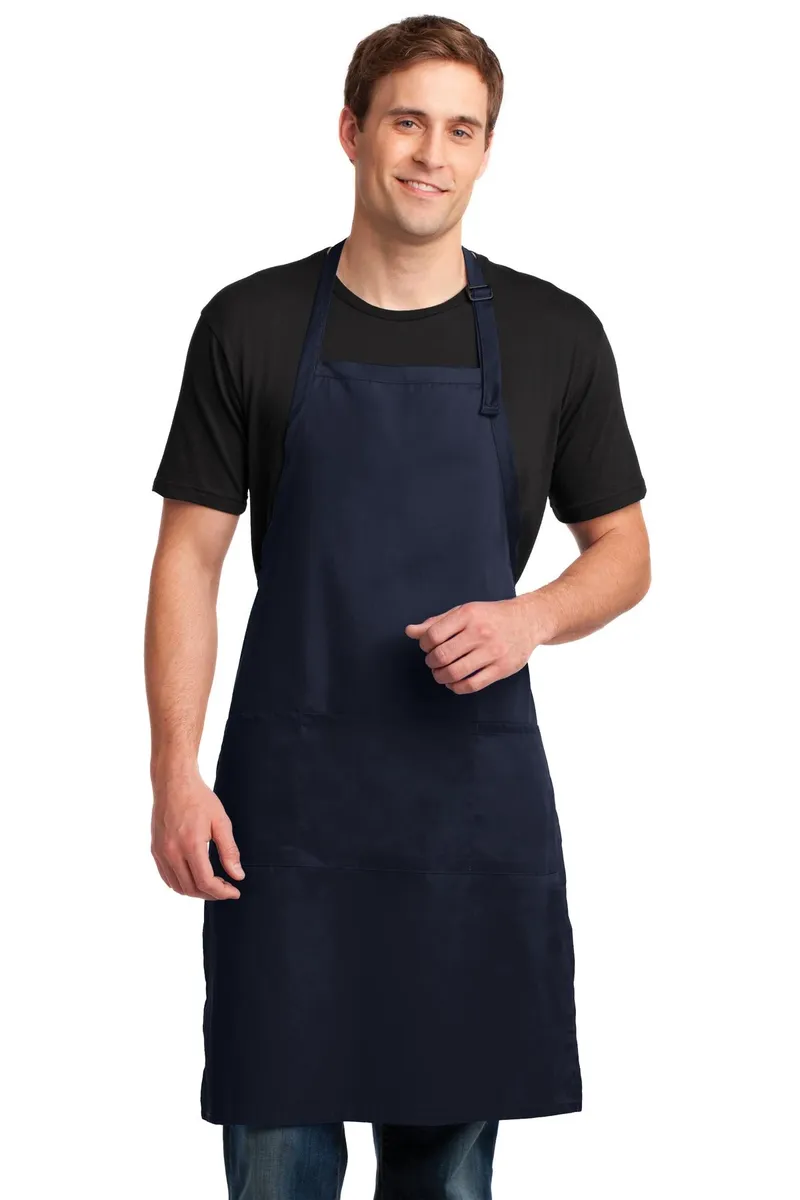 Port Authority® Easy Care Extra Long Bib Apron with Stain Release. A700 - additional view 1