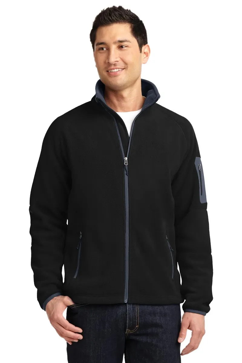 Port Authority® Enhanced Value Fleece Full-Zip Jacket. F229 - additional view 1