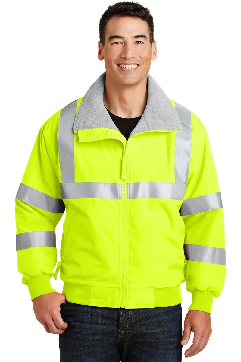 Port Authority® Enhanced Visibility Challenger Jacket with Reflective Taping.  SRJ754 - additional view 1