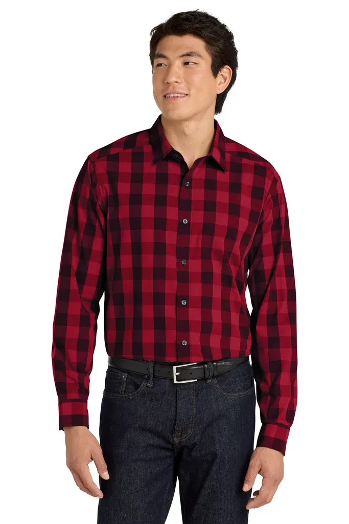 Port Authority ® Everyday Plaid Shirt. W670 - additional view 1