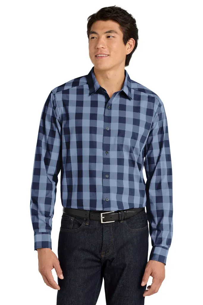 Port Authority ® Everyday Plaid Shirt. W670