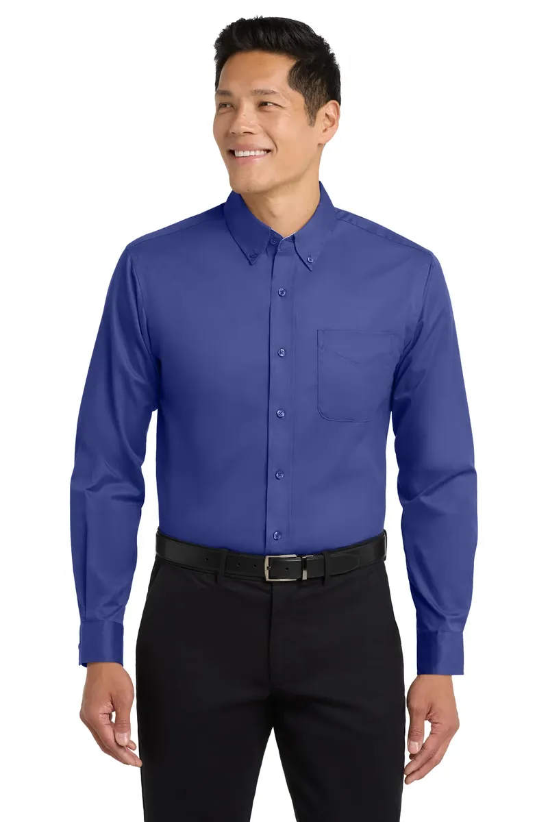 Port Authority® Extended Size Long Sleeve Easy Care Shirt S608ES - additional view 17