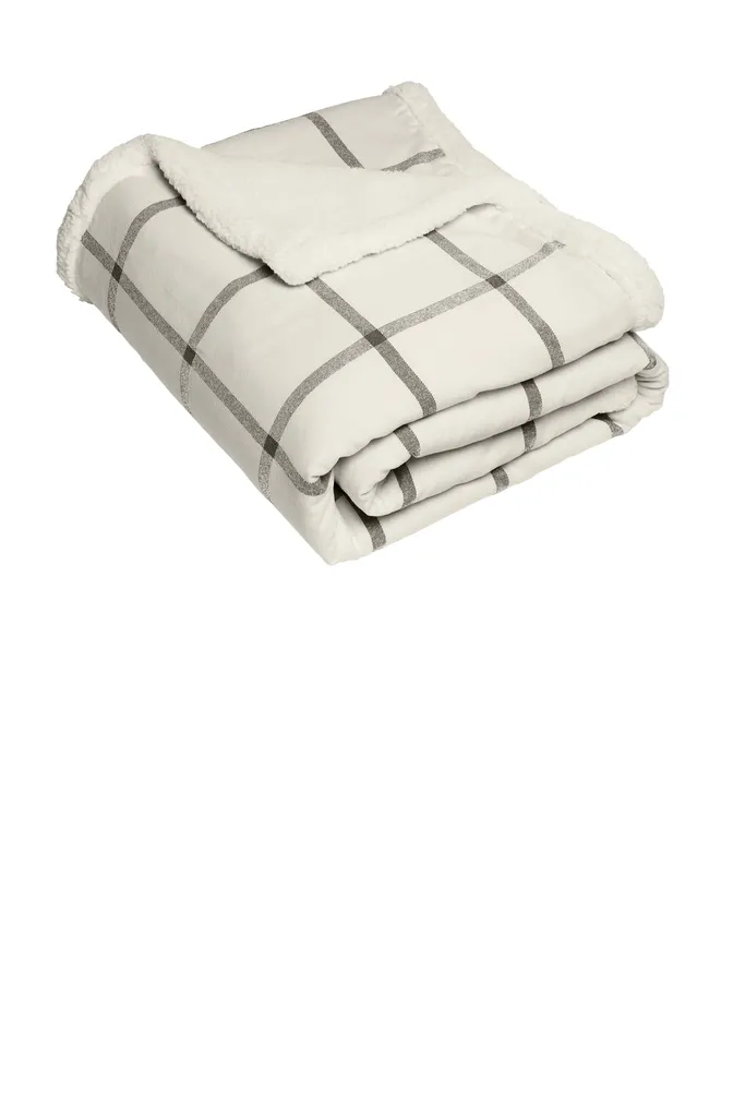 Port Authority ® Flannel Sherpa Blanket. BP43 - additional view 2