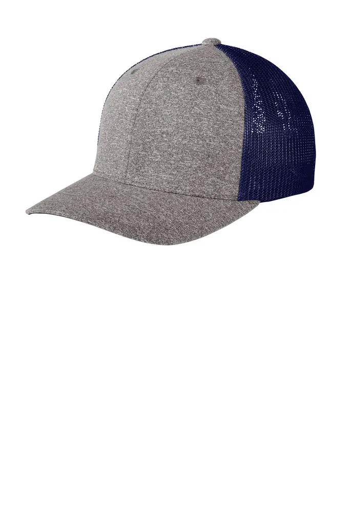 Port Authority ® Flexfit ® Melange Mesh Back Trucker Cap C302 - additional view 2