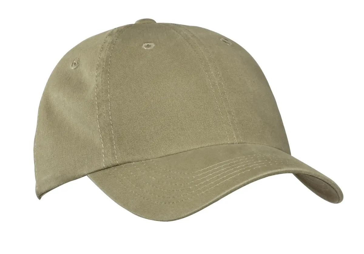 Port Authority® Garment-Washed Cap.  PWU - additional view 6