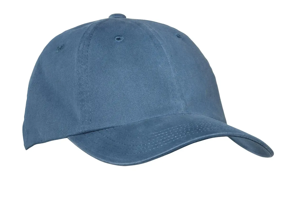 Port Authority® Garment-Washed Cap.  PWU - additional view 5
