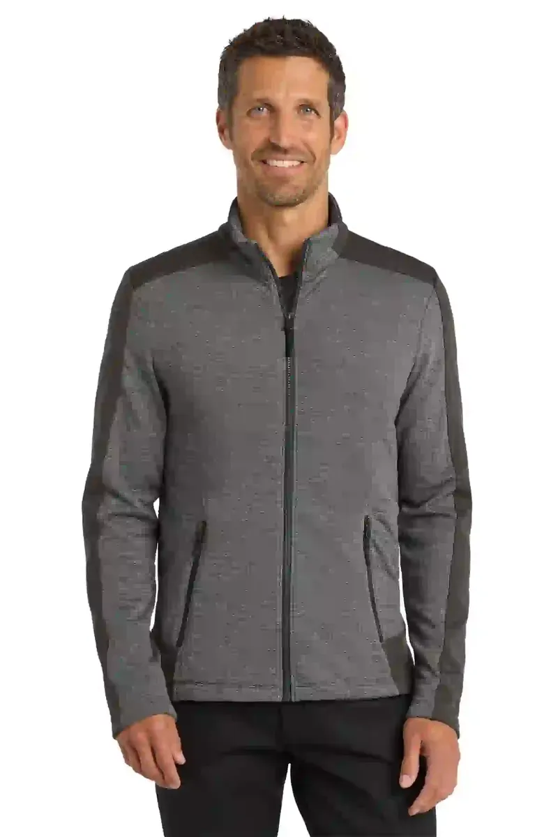 Port Authority ® Grid Fleece Jacket. F239 - additional view 1