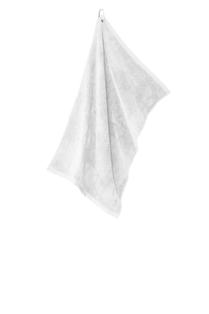 Port Authority® Grommeted Microfiber Golf Towel. TW530 - additional view 3