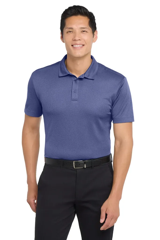 Port Authority ® Heathered Silk Touch  Performance Polo. K542 - additional view 4