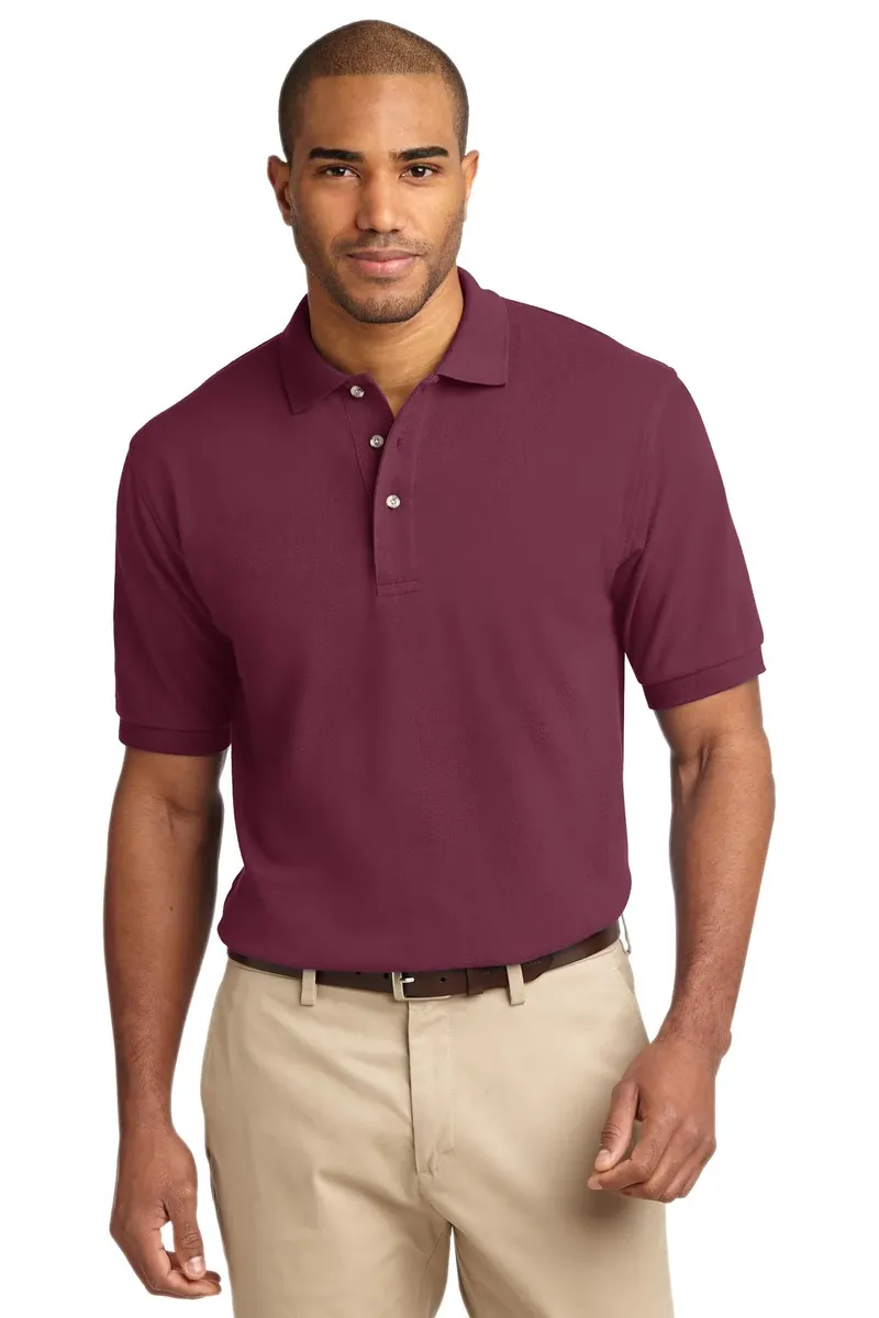 Port Authority® Heavyweight Cotton Pique Polo.  K420 - additional view 14