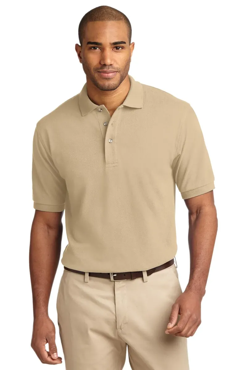 Port Authority® Heavyweight Cotton Pique Polo.  K420 - additional view 2