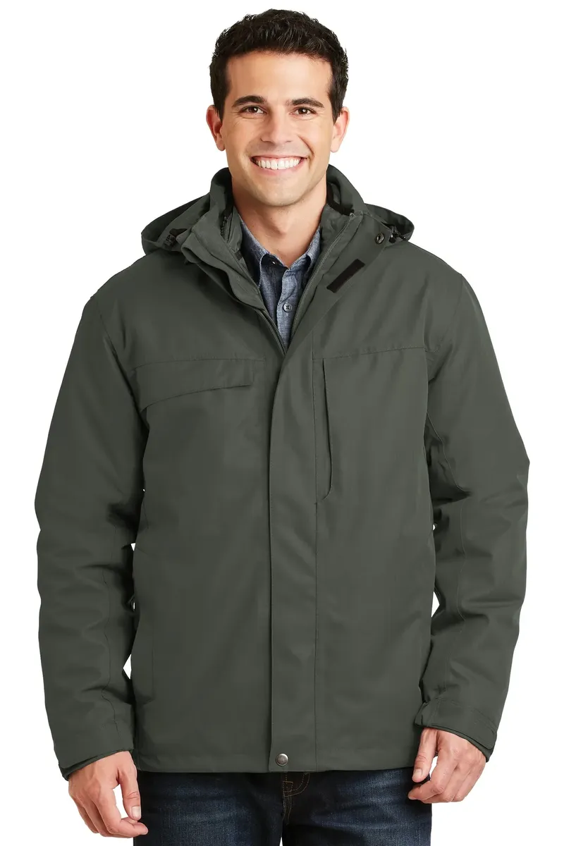 Port Authority® Herringbone 3-in-1 Parka. J302 - additional view 1