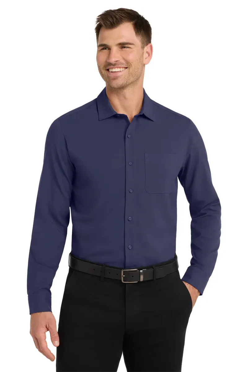 Port Authority ® Long Sleeve Performance Staff Shirt W401 - additional view 1