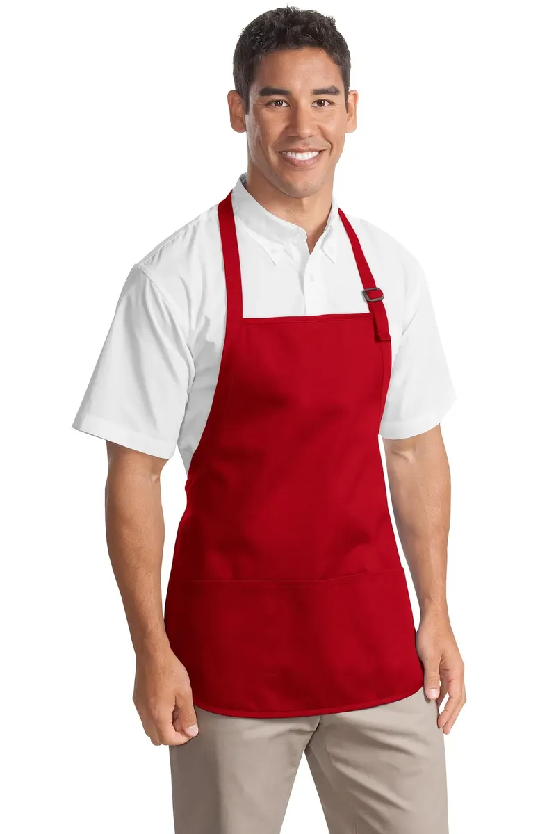 Port Authority® Medium-Length Apron with Pouch Pockets.  A510 - additional view 8