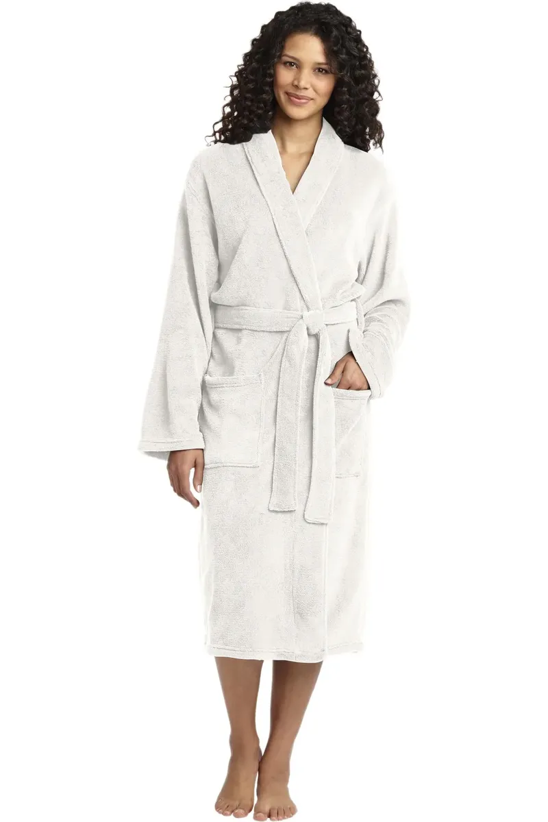 Port Authority® Plush Microfleece Shawl Collar Robe. R102 - additional view 1
