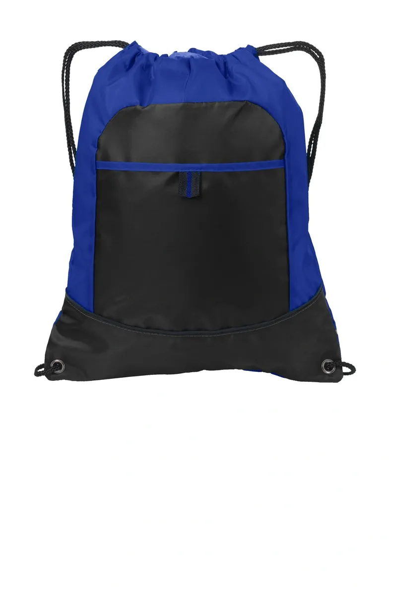 Port Authority® Pocket Cinch Pack. BG611 - additional view 1
