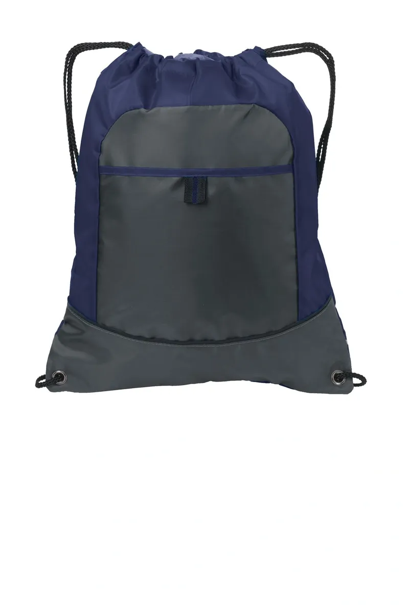 Port Authority® Pocket Cinch Pack. BG611 - additional view 2