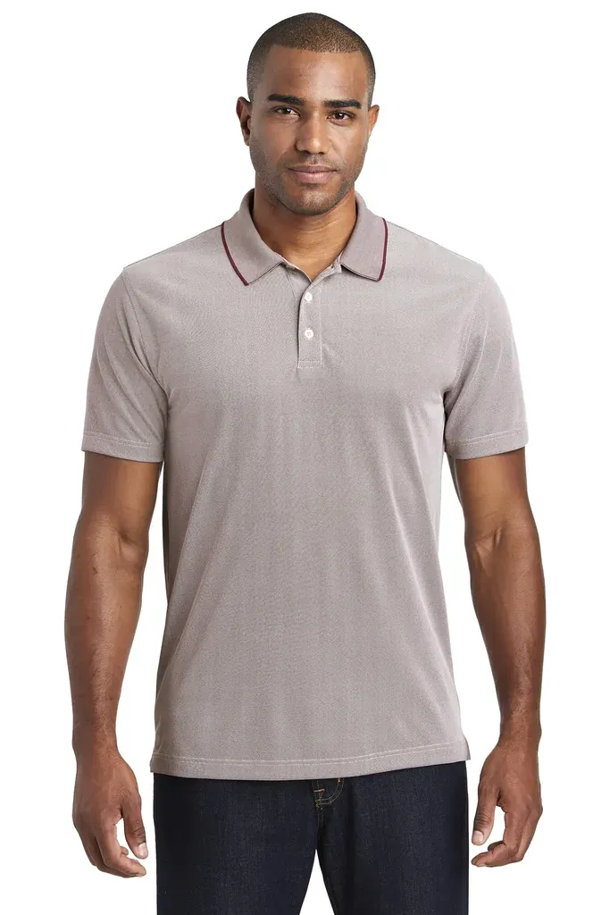 Port Authority ® Poly Oxford Pique Polo. K582 - additional view 1