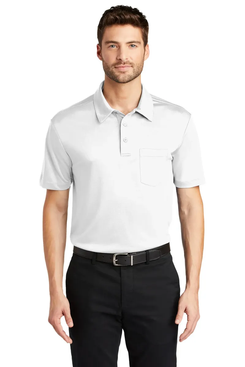 Port Authority® Silk Touch Performance Pocket Polo. K540P