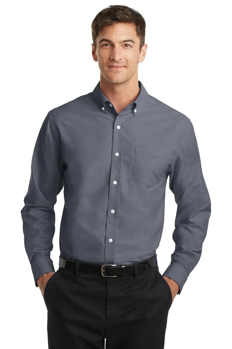 Port Authority® SuperPro Oxford Shirt. S658 - additional view 2