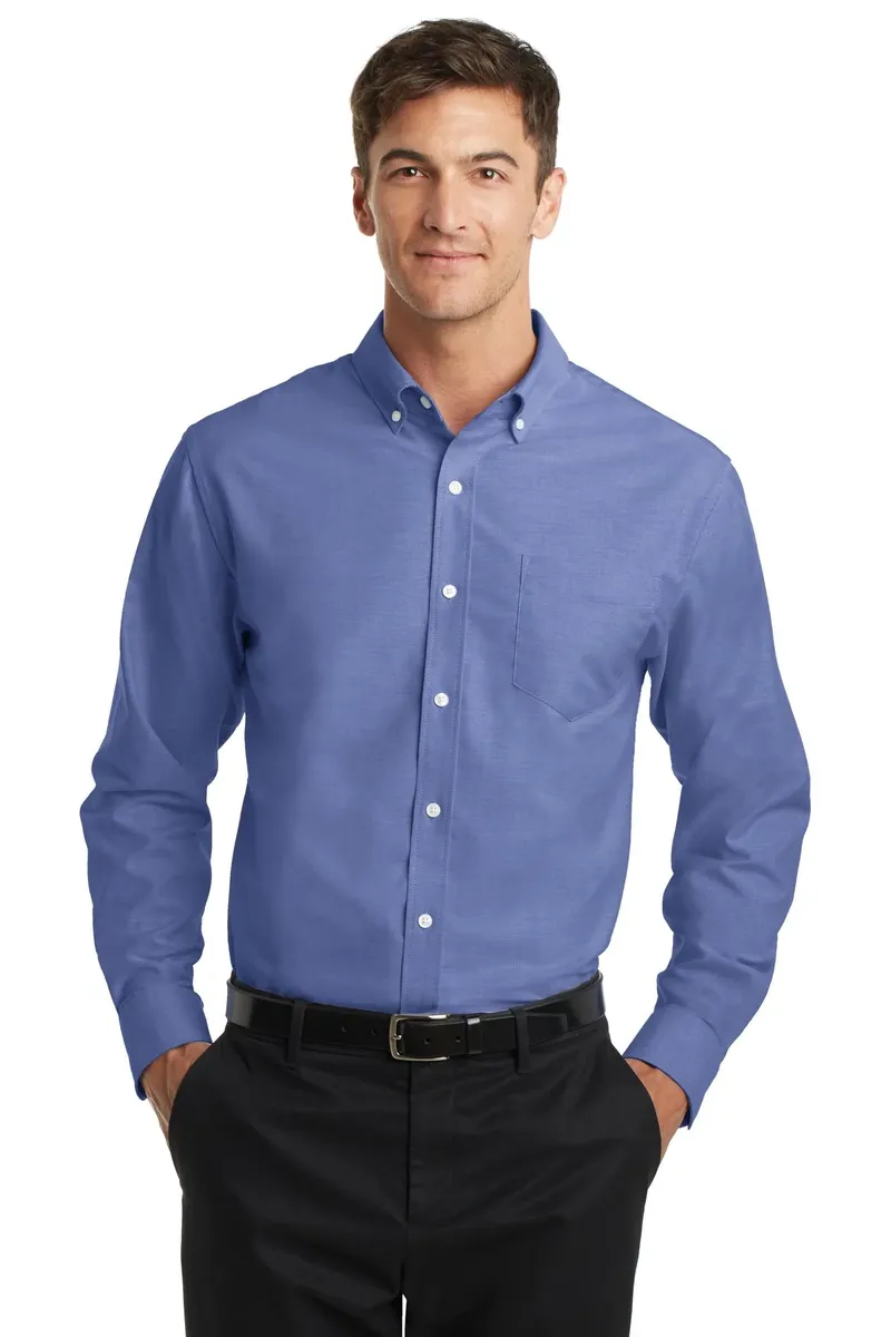Port Authority® SuperPro Oxford Shirt. S658 - additional view 1