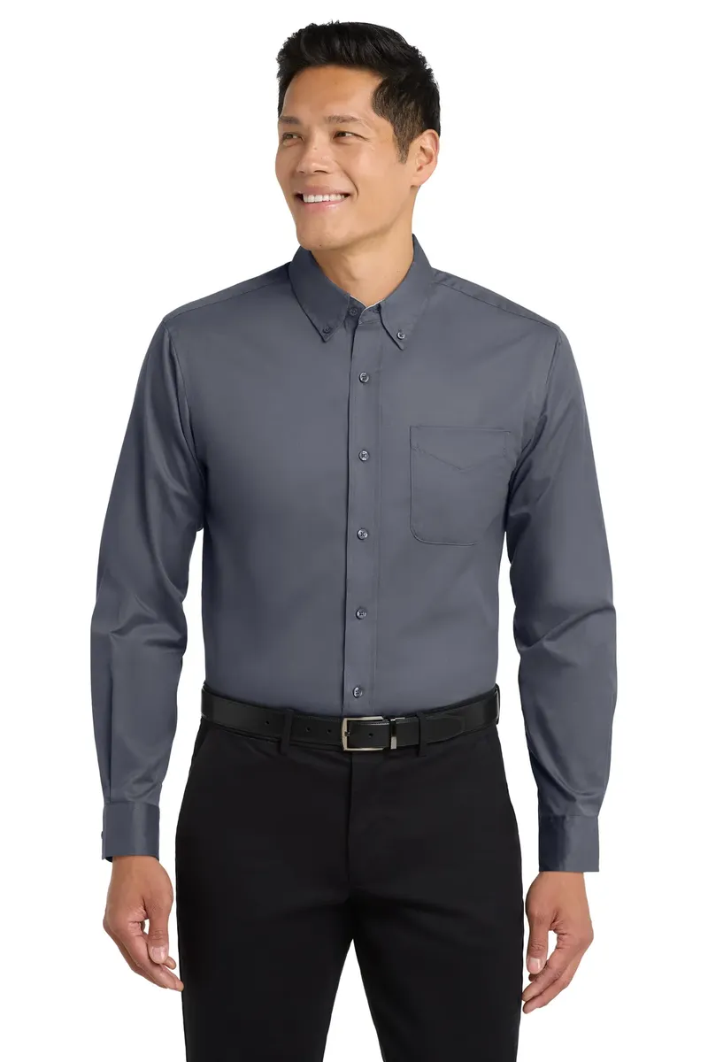 Port Authority® Tall Long Sleeve Easy Care Shirt.  TLS608 - additional view 10