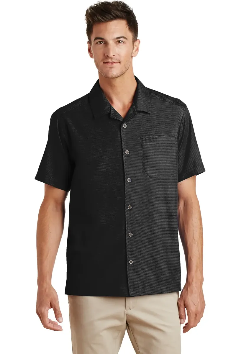 Port Authority® Textured Camp Shirt. S662 - additional view 2