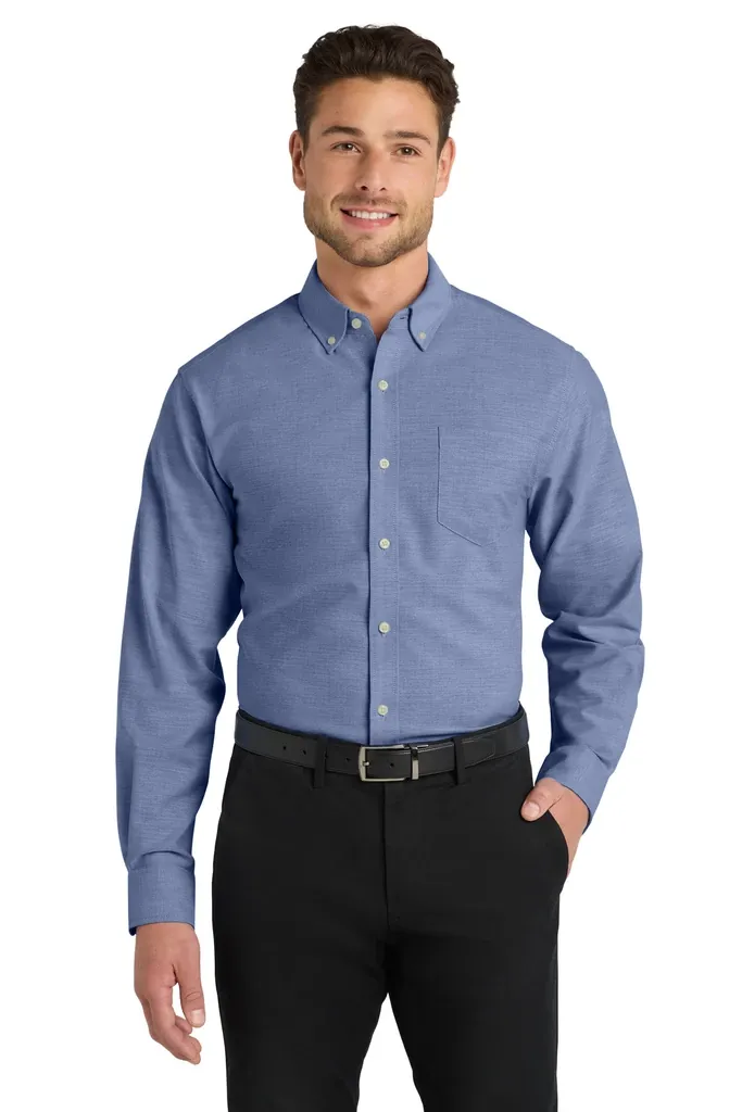 Port Authority ®  Untucked Fit SuperPro  Oxford  S651 - additional view 2