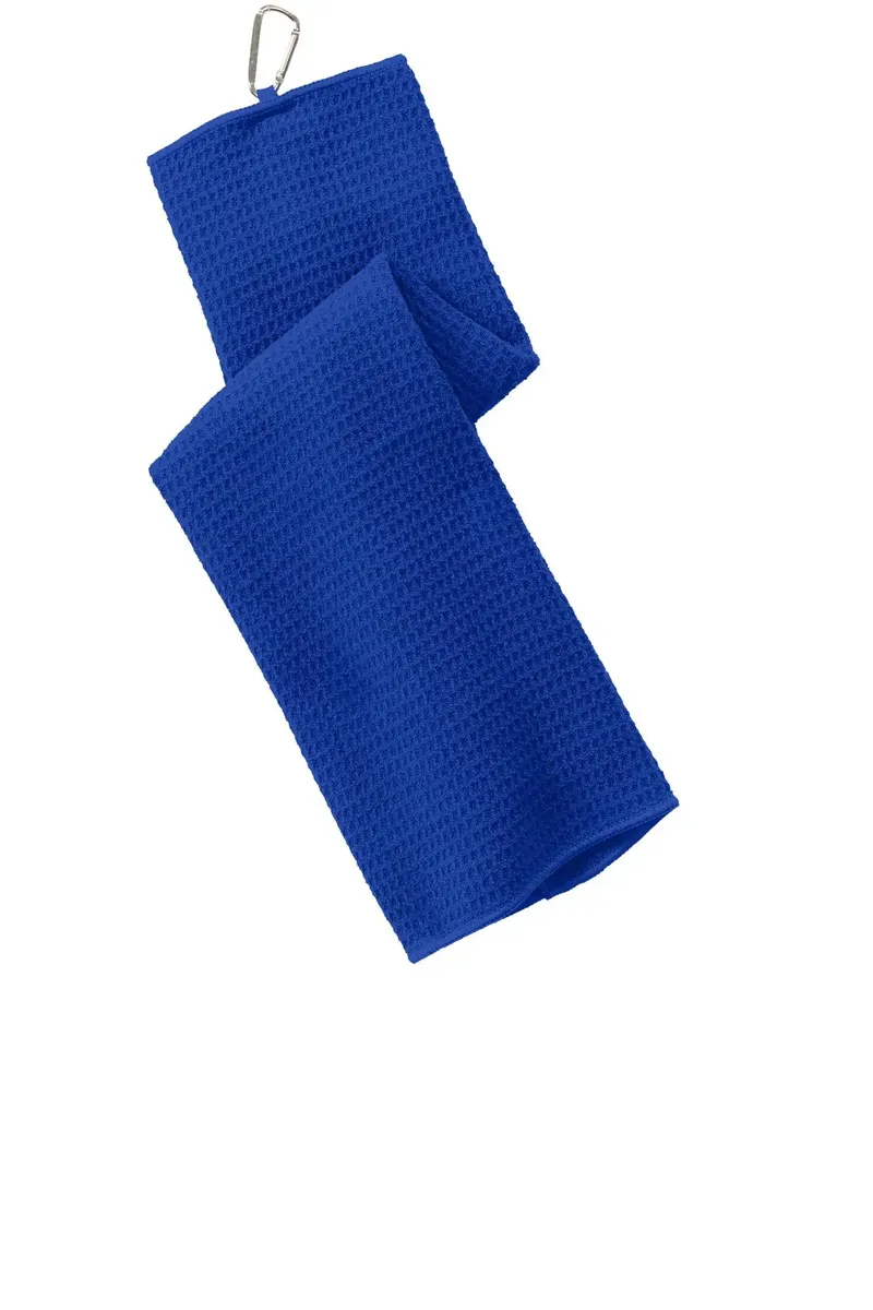 Port Authority® Waffle Microfiber Golf Towel. TW60 - additional view 3