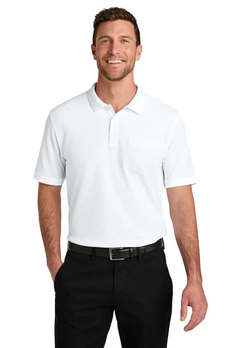 Port Authority® Wearever Signature Pique Pocket Polo K200P - additional view 5