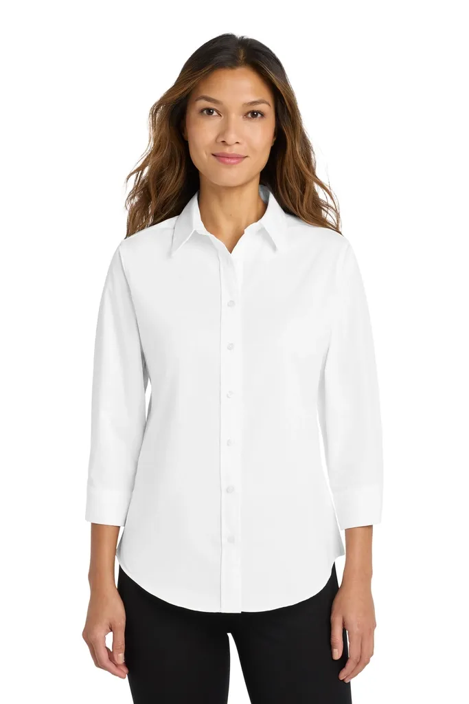 Port Authority® Women's 3/4-Sleeve Easy Care Shirt. L612 - additional view 6