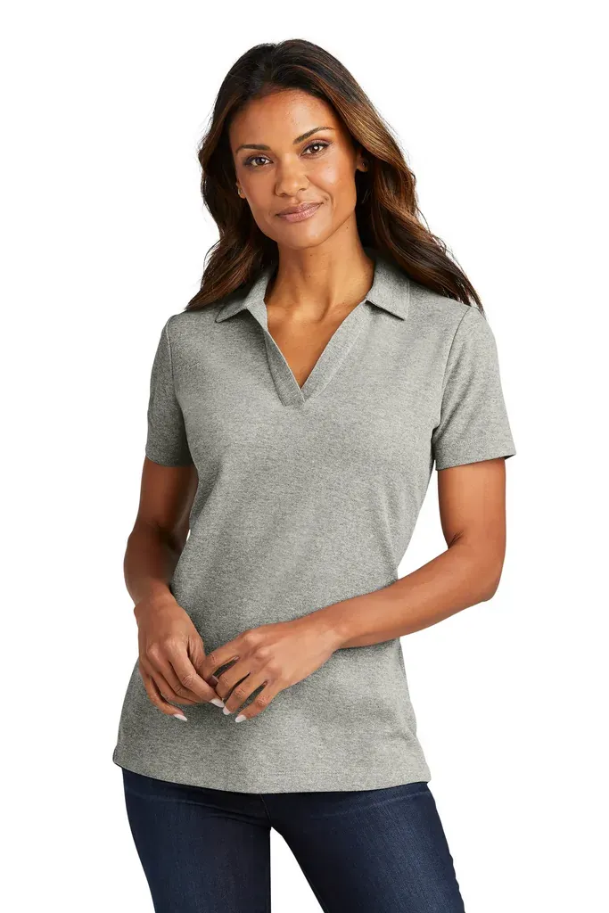 Port Authority® Women's C-FREE® Cotton Blend Pique Polo LK867 - additional view 5