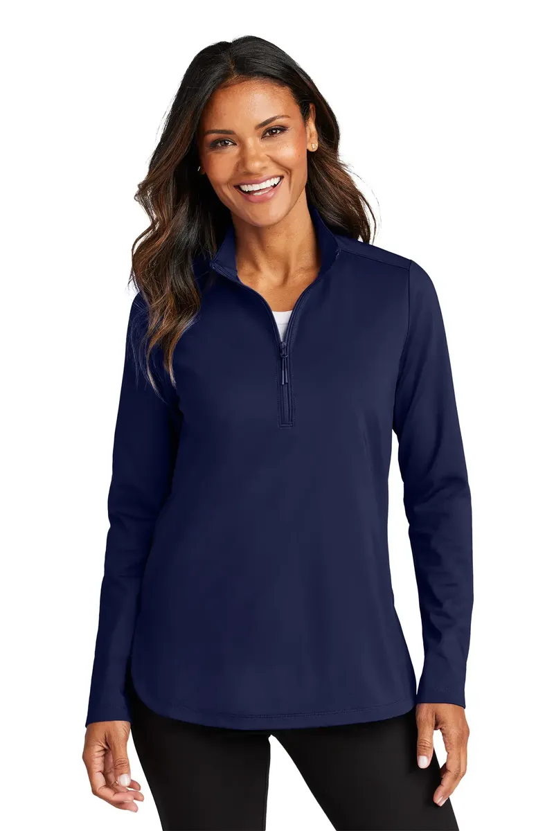 Port Authority® Women's C-FREE® Double Knit 1/4-Zip LK880 - additional view 5