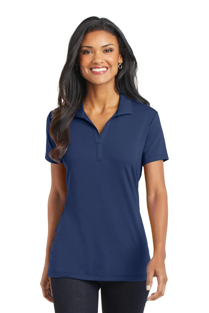 Port Authority® Women's Cotton Touch Performance Polo. L568 - additional view 3
