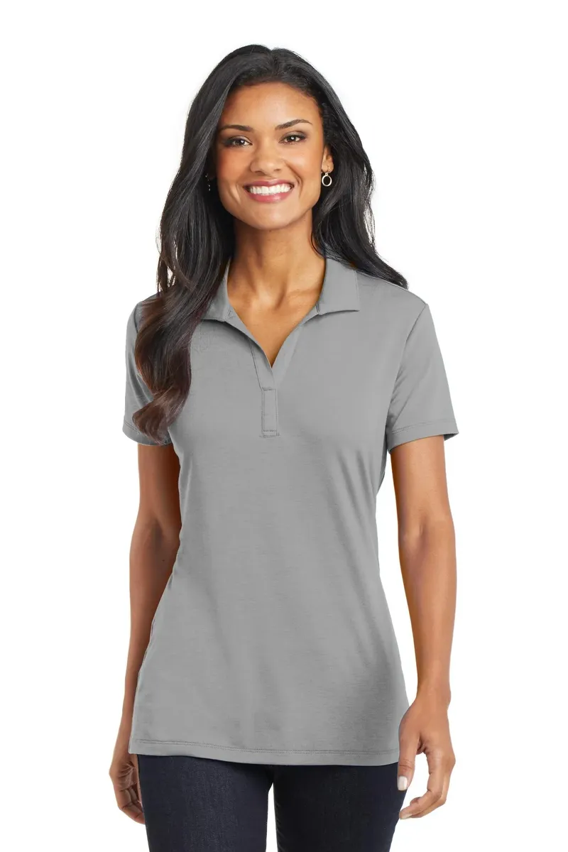 Port Authority® Women's Cotton Touch Performance Polo. L568 - additional view 1