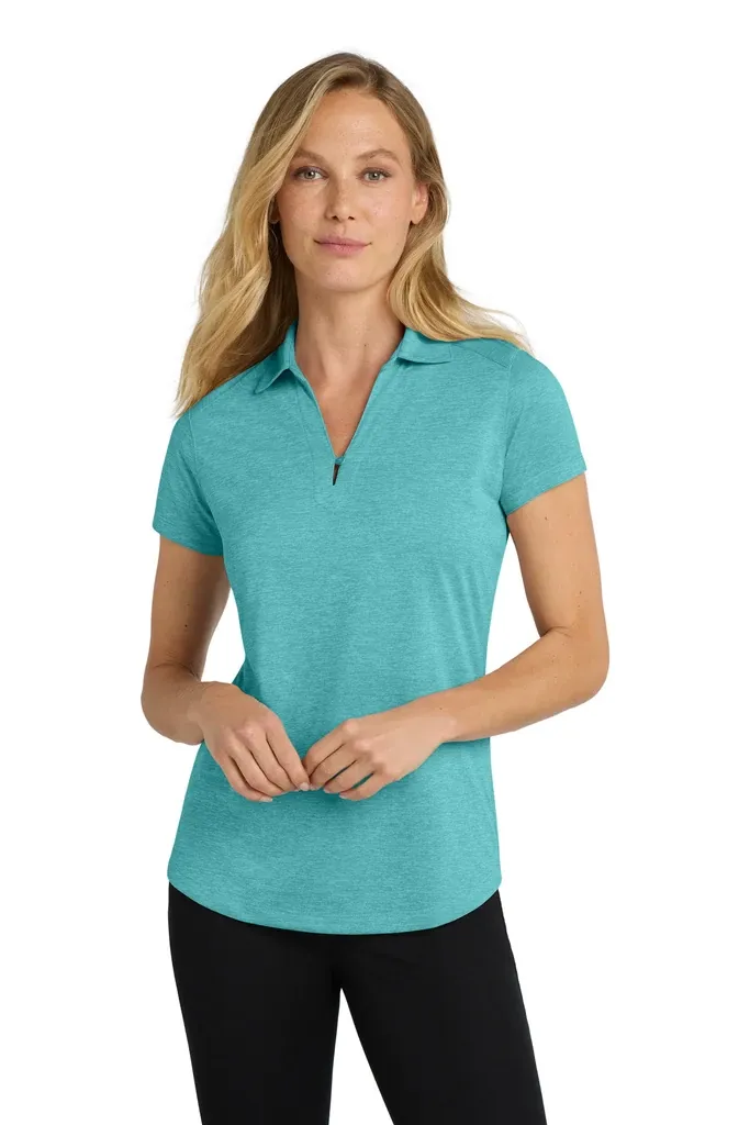 Port Authority® Women's Digi Heather Performance Polo. L574 - additional view 2