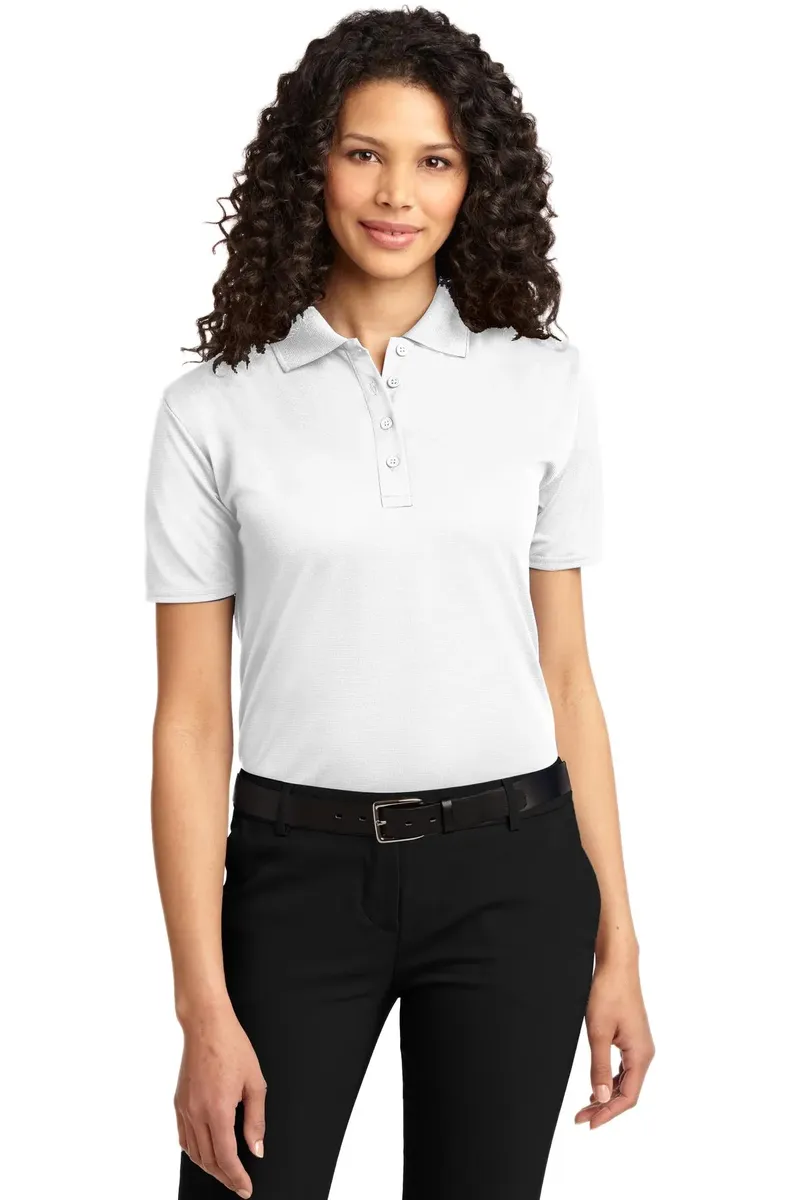 Port Authority® Women's Dry Zone® Ottoman Polo.  L525 - additional view 1