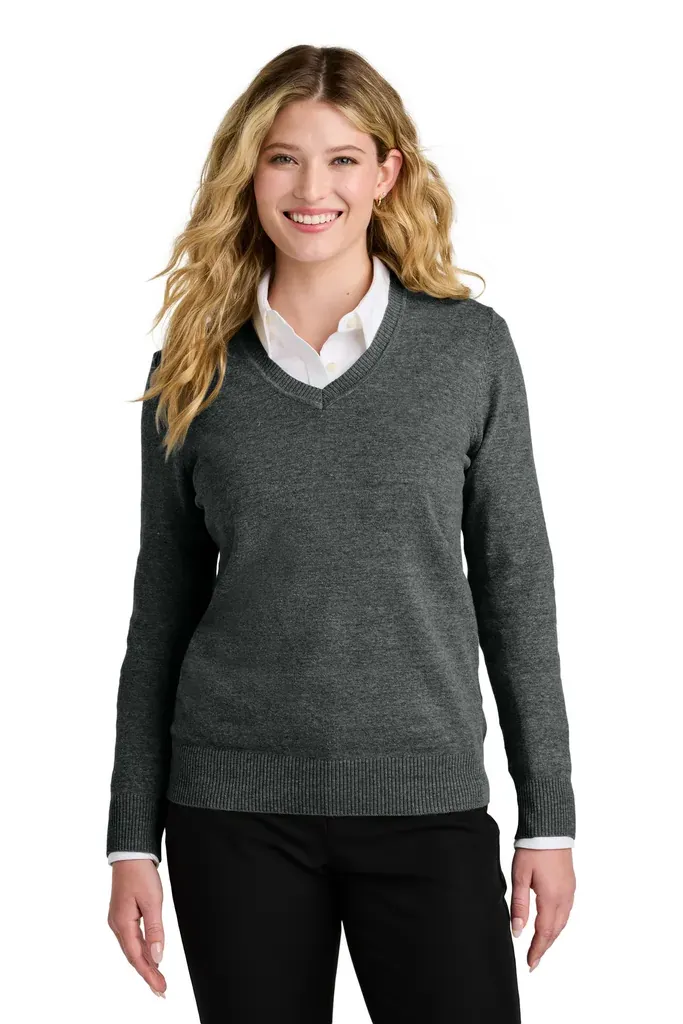Port Authority® Women's Easy Care V-Neck Sweater LSW2850 - additional view 3