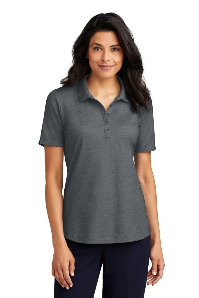 Port Authority® Women's Fine Pique Blend Polo LK830 - additional view 2